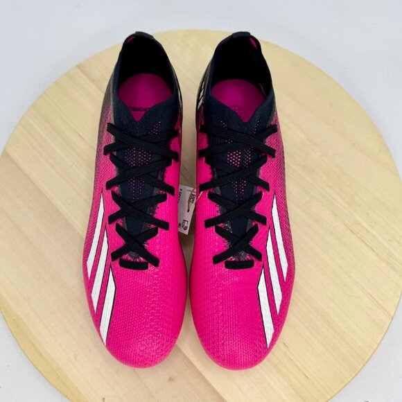 Adidas Pink Black SpeedPortal.3 Firm Ground Soccer Football Cleat Size M8/W9 NEW - Picture 6 of 11